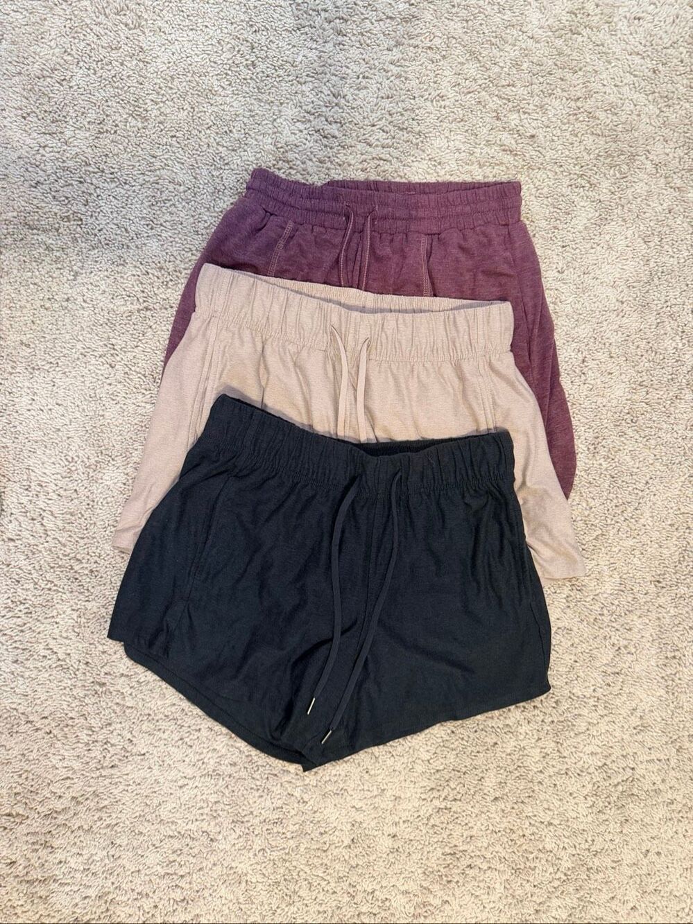Athletic Works Women Activewear Gym Running Shorts Lot Size S Small Comfort